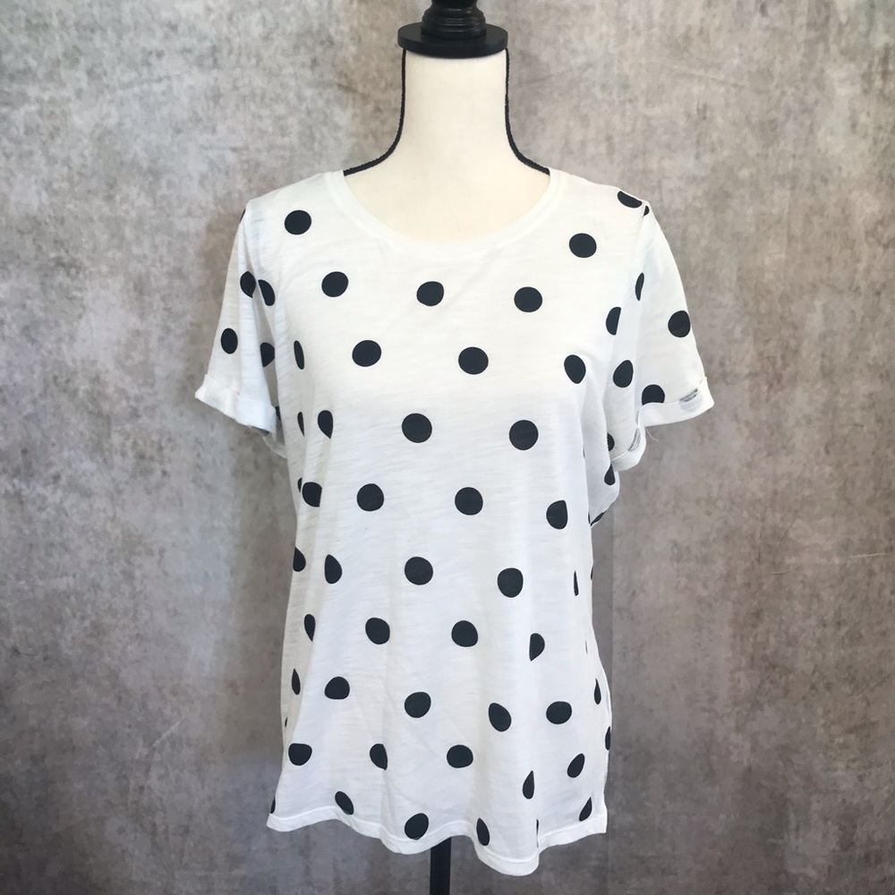Polka Dot T-shirt from Forever 21, size XL